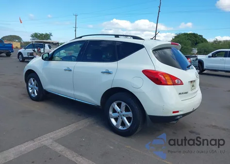 2009 Nissan Murano S/Sl z USA, uszkodzony, nr VIN JN8AZ18U39W009801
